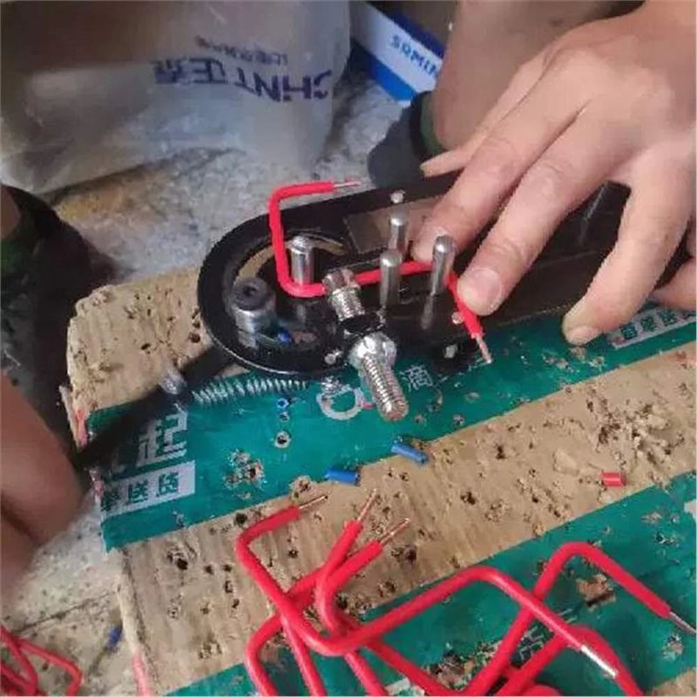 Manual Wire Bending Machine – Adjustable 1–25mm² Hand Bender Wire Bending Machine Axl