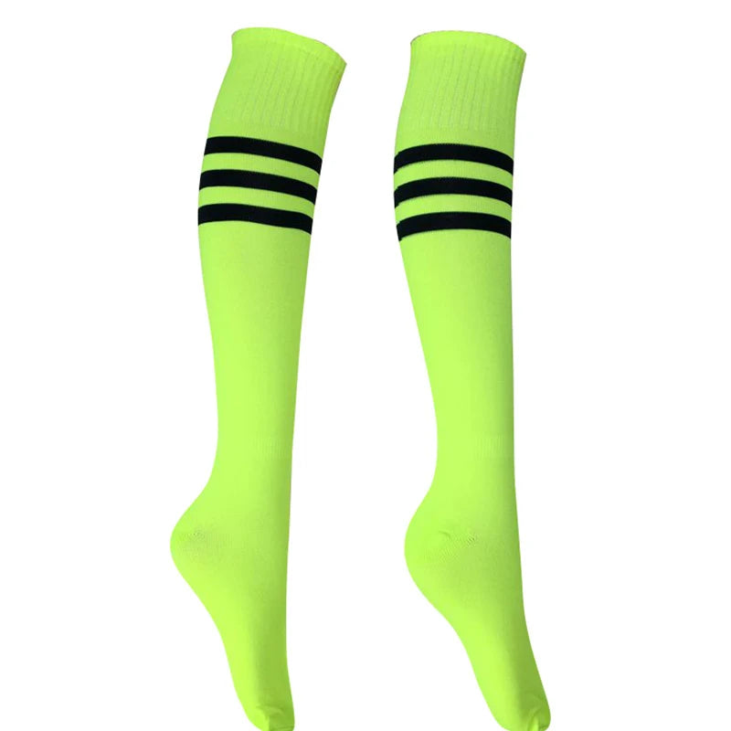 Adult Knee High Soccer Socks – Polyester Sport Socks for Men Knee High Sport Socks Axl G