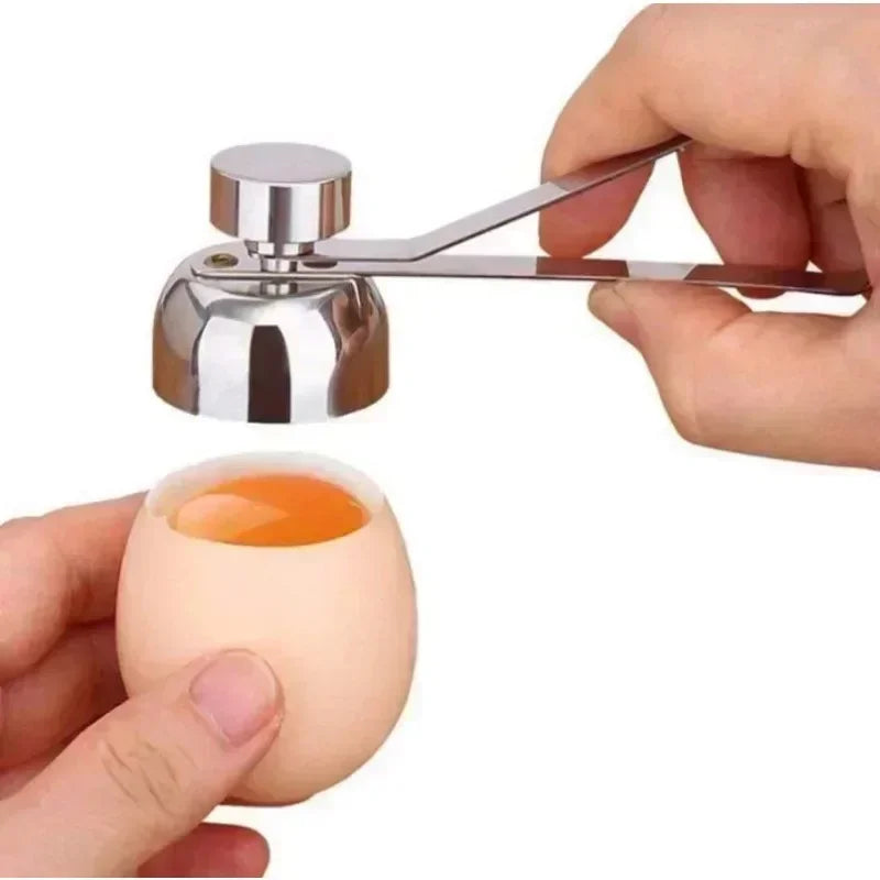 Stainless Steel Egg Topper Cutter – Clean Shell Opener Tool Egg Topper Cutter Axl