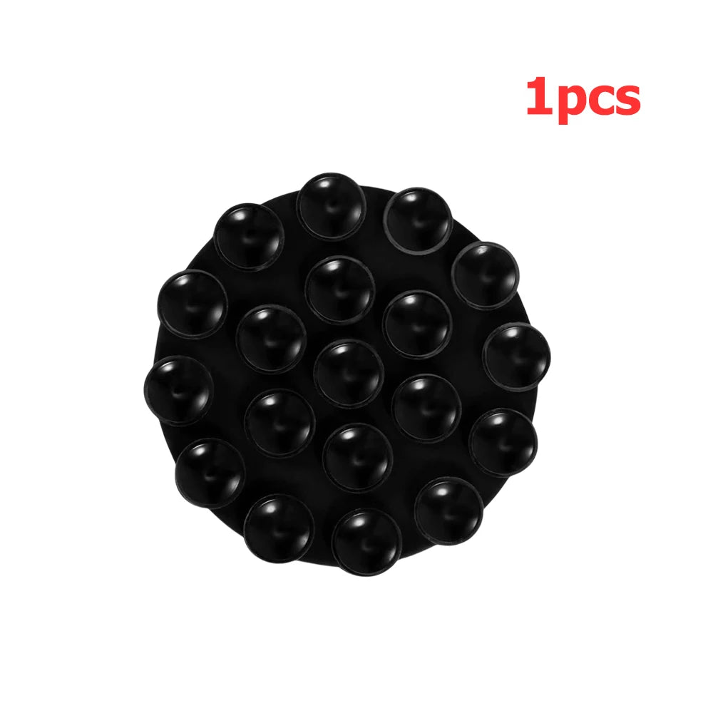 Silicone Suction Cup Phone Holder – Double-Sided Wall Mount Phone Suction Mount Axl 1PCS