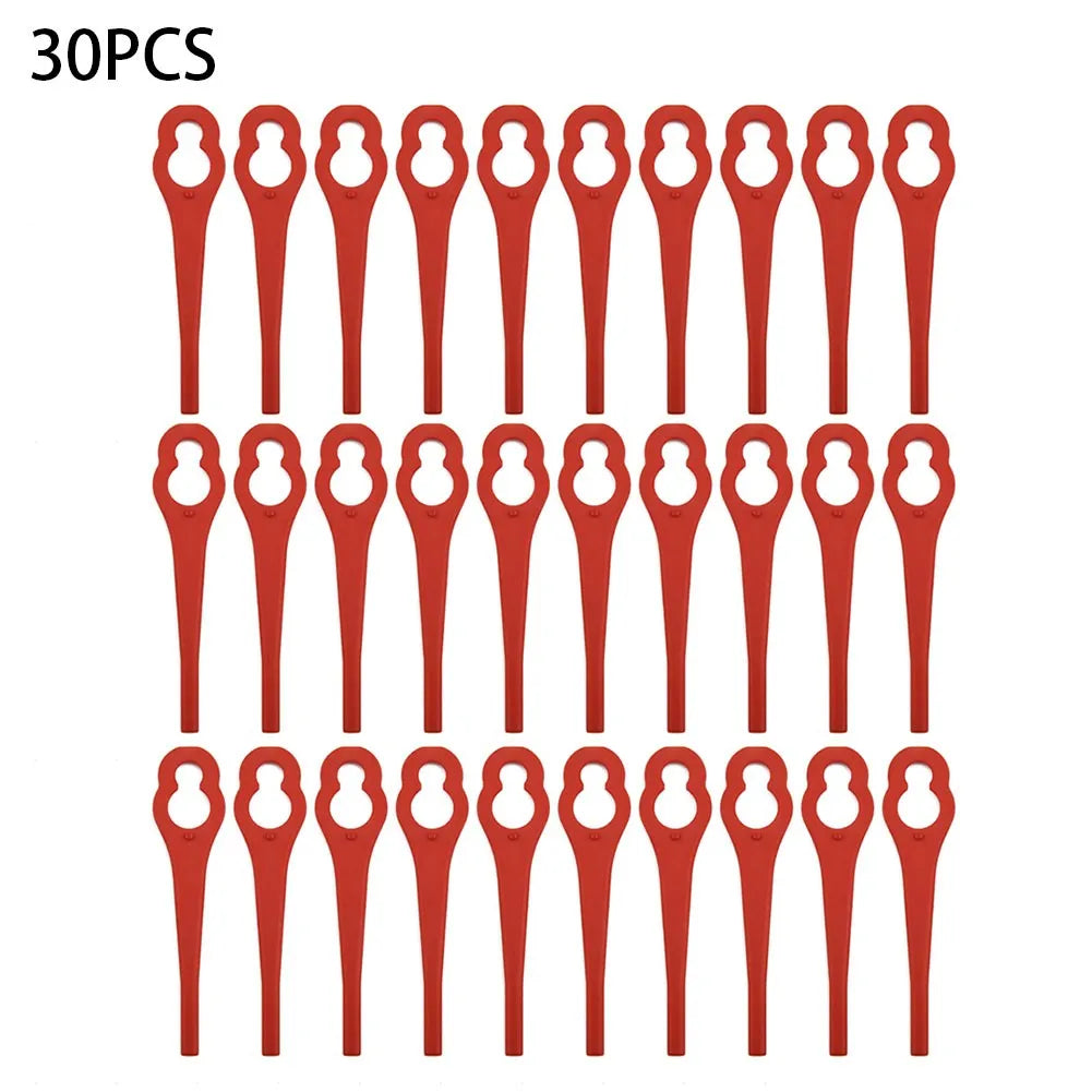 30-Pack Plastic Grass Trimmer Blades – Ferrex FAR 20-1 Trimmer Blades Axl