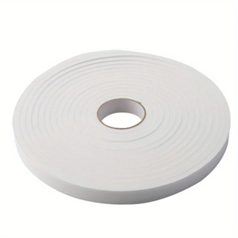 Self-Adhesive Foam Weather Stripping Tape – Door & Window Seal Weather Stripping Tape Axl White