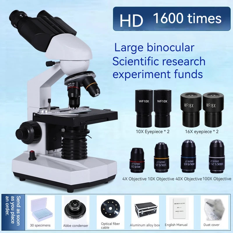 Binocular Stereo Microscope with LED Light – Lab & Electronics Stereo Microscope Axl 2