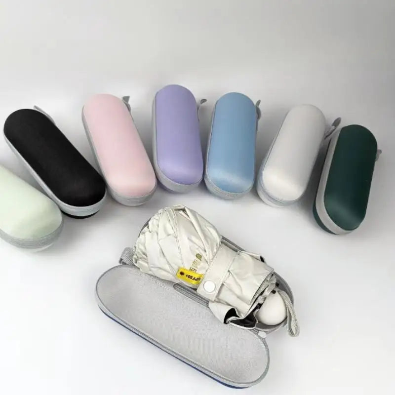 EVA Umbrella Storage Box – Waterproof Capsule Case for Travel Umbrella Storage Case Axl
