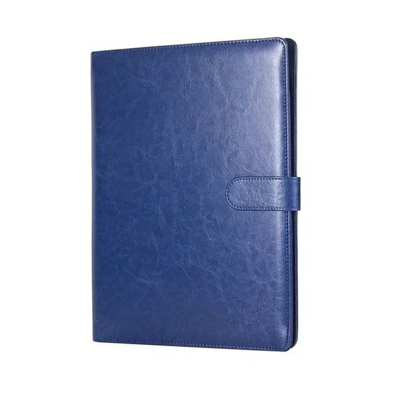 PU Leather A4 Conference Folder | Business Document Organizer Conference Folder Axl