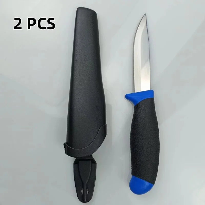 Professional Stainless Steel Cleaver Knife – Non-Slip Handle Kitchen Cleaver Knife Axl 2pcs