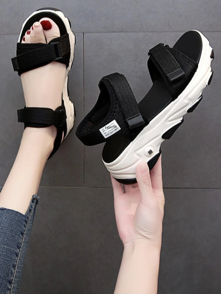 Women's Non-Slip Platform Sandals | Casual Beach Sport Shoes Women's Sandals Axl