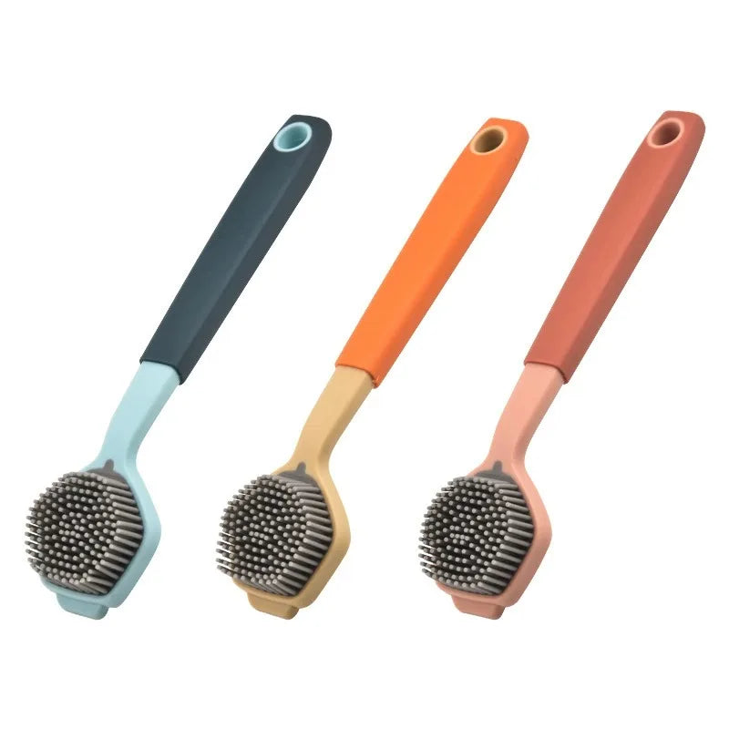 Long Handle Pot Brush – Kitchen & Stove Cleaning Scrub Brush Kitchen Cleaning Brush Axl