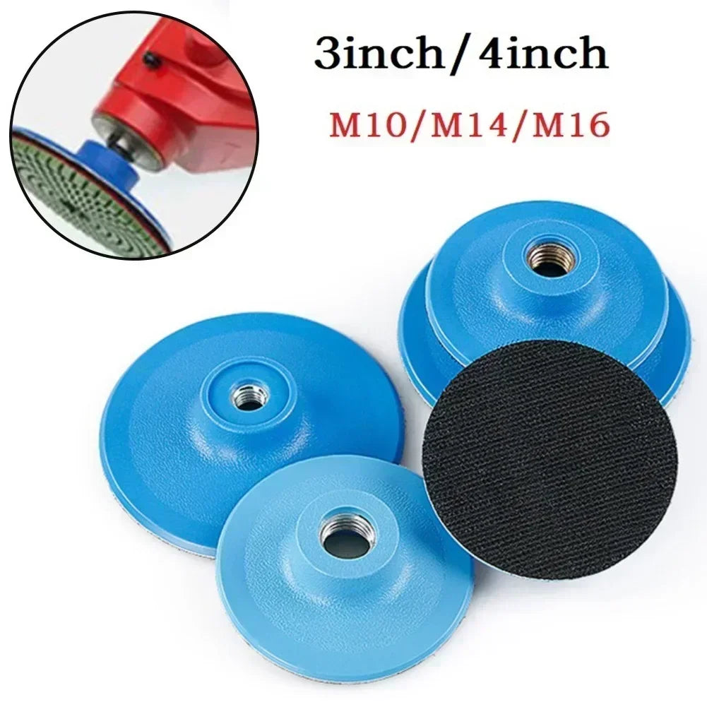 3" & 4" Sanding Disc Backing Pad – M10/M14/M16 Hook & Loop Sanding Backing Pad Axl