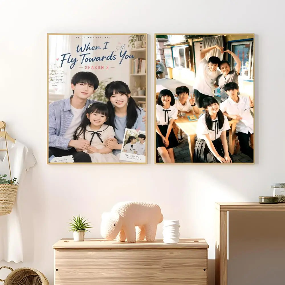 When I Fly Towards You HD Waterproof Wall Poster Sticker Wall Poster Sticker Axl