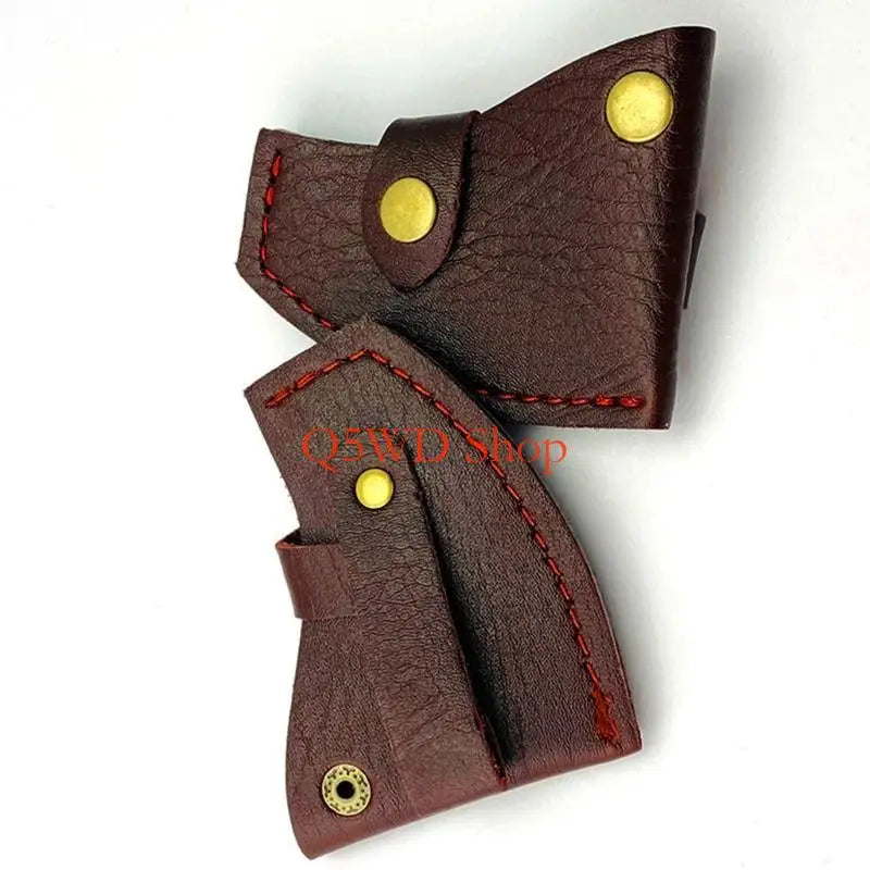 PU Leather Axe Sheath – Adjustable Belt Hatchet Cover Guard Axe Sheath Cover Axl