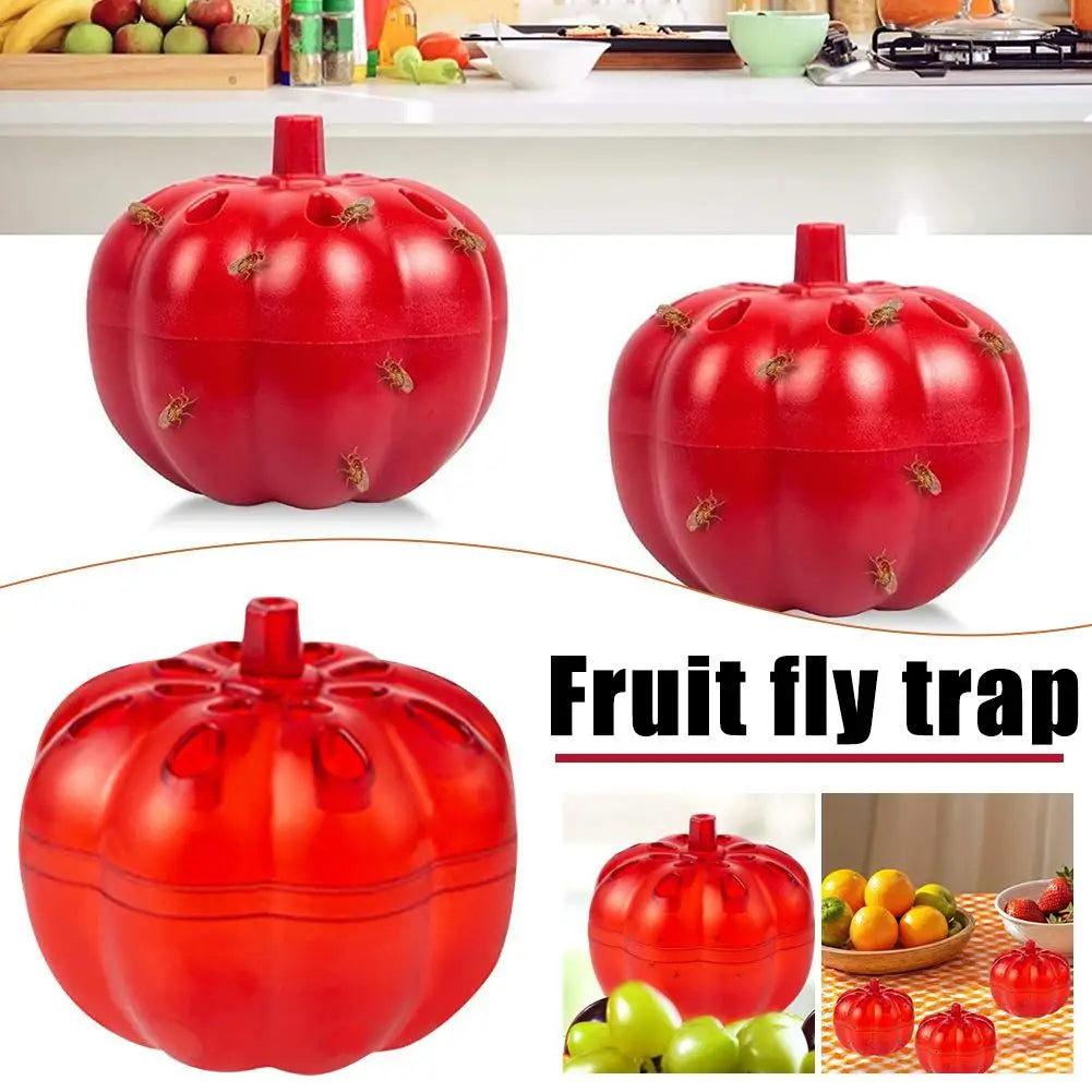 2-Pack Reusable Fruit Fly Trap – Indoor & Outdoor Insect Control Insect Fly Trap Axl