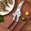 Heavy-Duty Stainless Steel Kitchen Scissors & Poultry Shears Kitchen Scissors Axl Brown