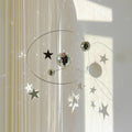 Star & Planet Resin Wind Chimes – Wall Hanging Room Decor Wind Chime Decor Axl Star Pendant