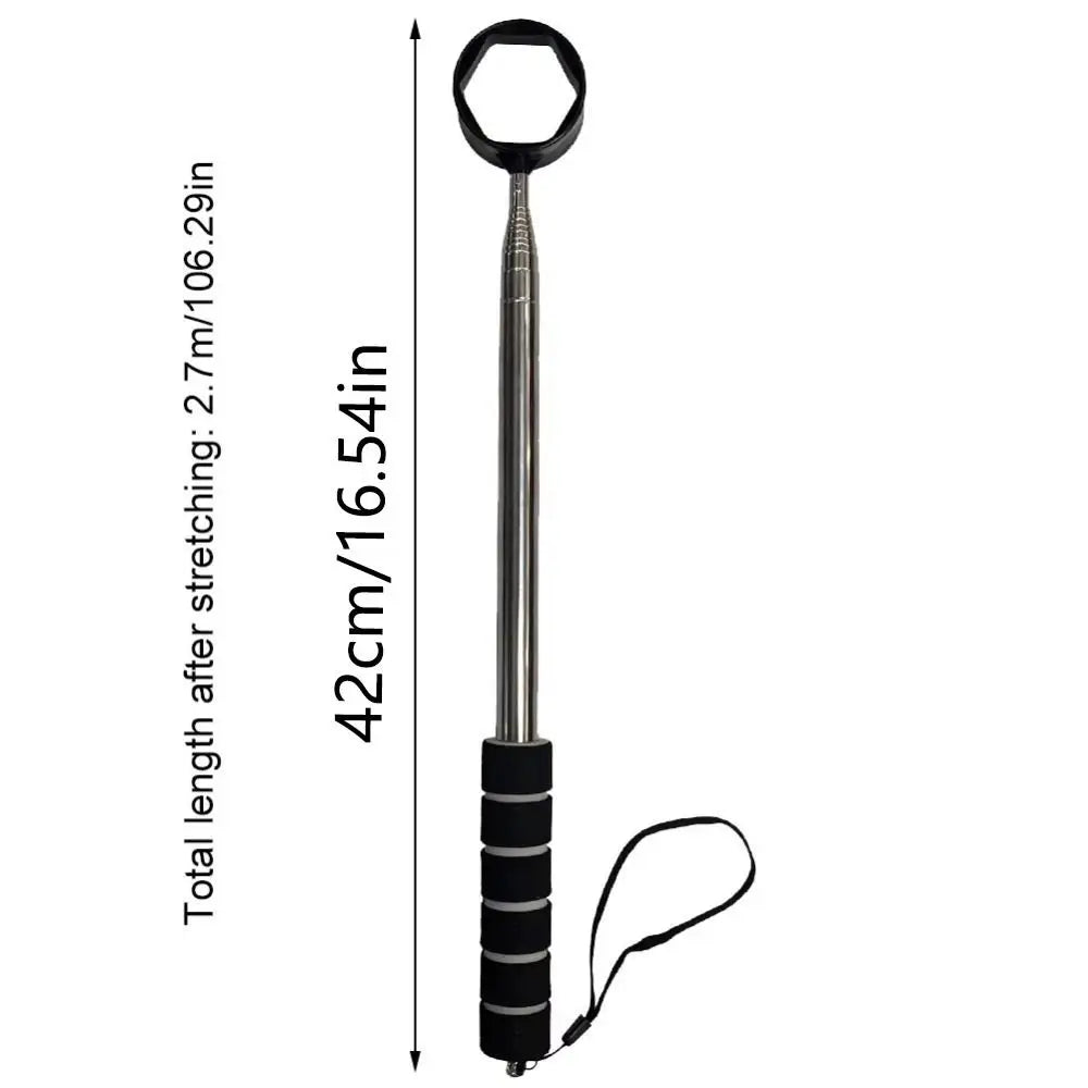 Extendable Telescopic Golf Ball Retriever | Non-Slip Handle Golf Ball Retriever Axl