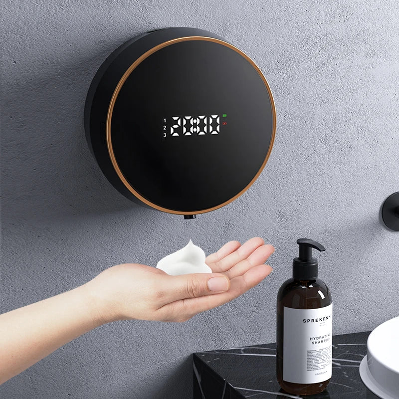 BALASHOV Touchless Foam Soap Dispenser | Type-C, Temp Display Foam Soap Dispenser Axl