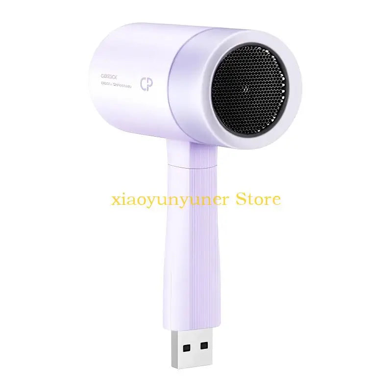 USB Mini Handheld Fan 38000RPM – 3-Speed Portable Desk Fan Handheld USB Fan Axl for Purple CN