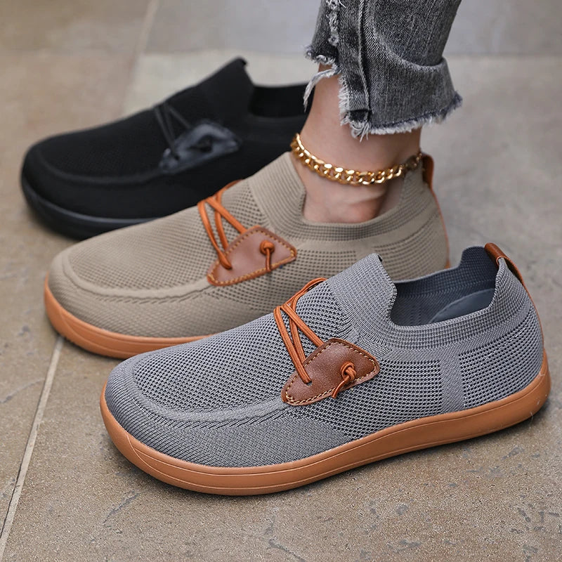 AZGB Women's Zero Drop Barefoot Sneakers – Wide Toe Mesh Shoe Barefoot Sneakers Axl