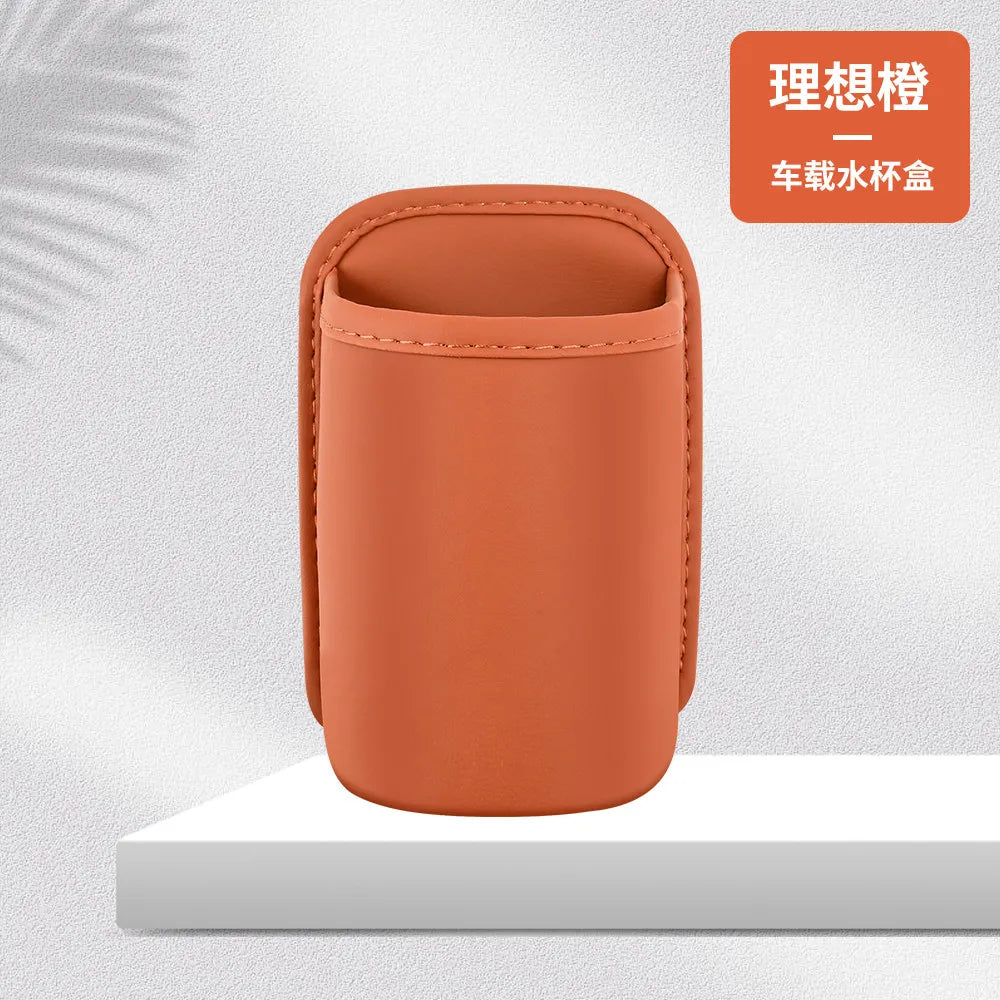 Universal Car Seat Back Cup Holder & Drink Organizer Car Seat Organizer Axl orange