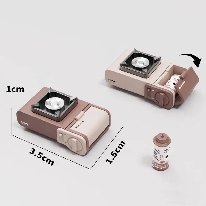 1:12 Dollhouse Kitchen Appliance Toy – Miniature Microwave Set Dollhouse Accessory Axl A7