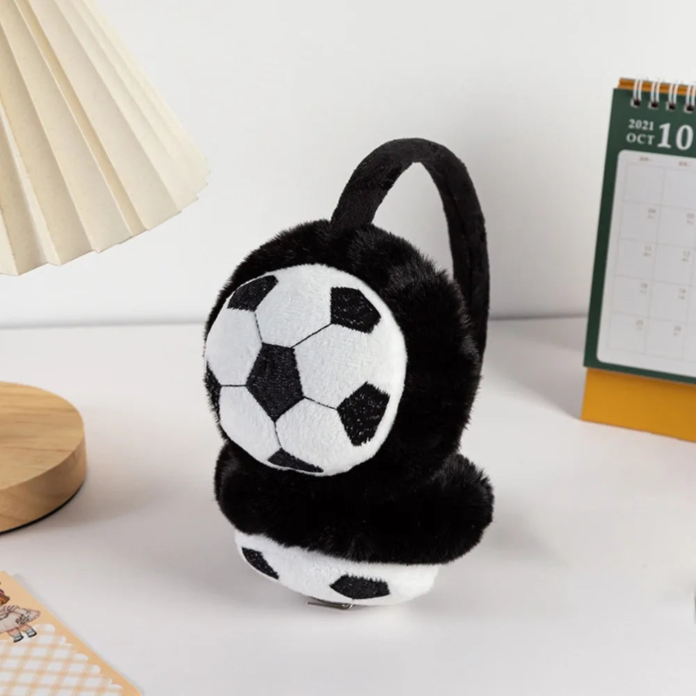 Kids Plush Ear Muffs – Warm Winter Earmuffs for Boys & Girls Kids Ear Muffs Axl Black