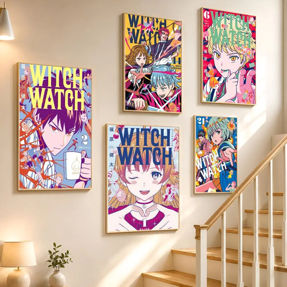 Witch Watch Poster – HD Waterproof PVC Wall Sticker Decor Wall Decal Sticker Axl