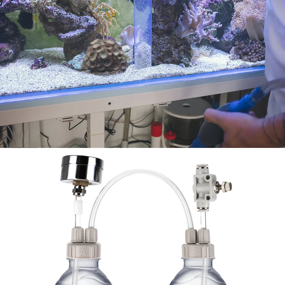 DIY CO2 Generator Kit for Aquarium – Planted Tank CO2 Diffuser Aquarium CO2 Kit Axl
