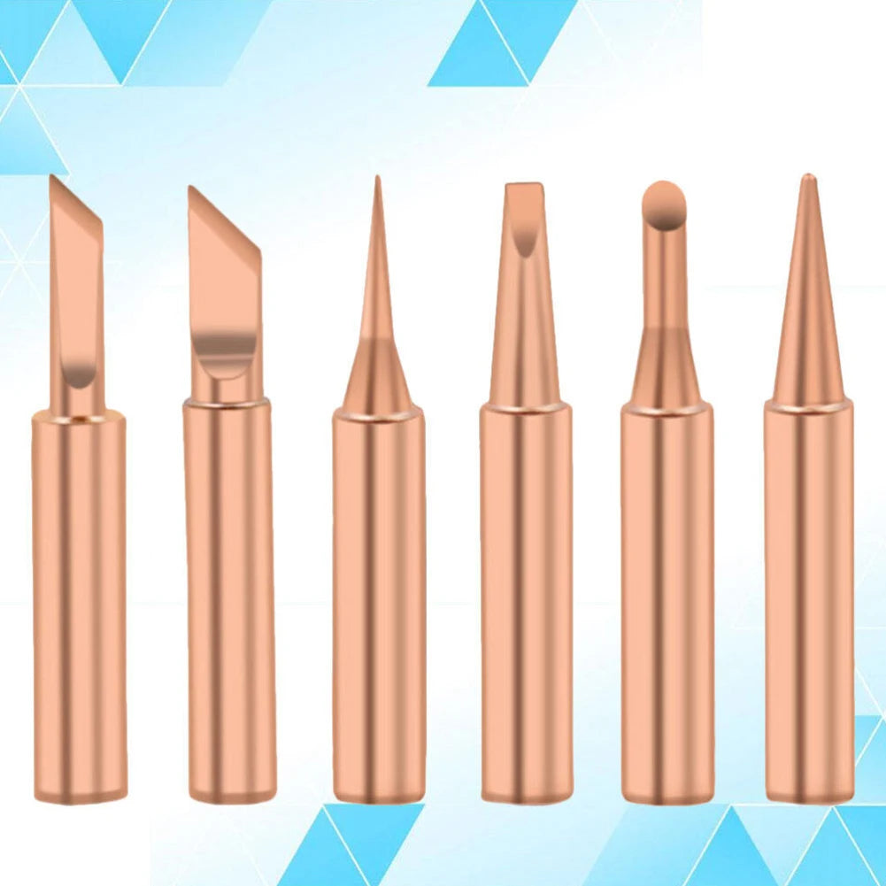 6-Pc Copper Heatset Insert Soldering Iron Tips for 3D Printing Soldering Iron Tips Axl