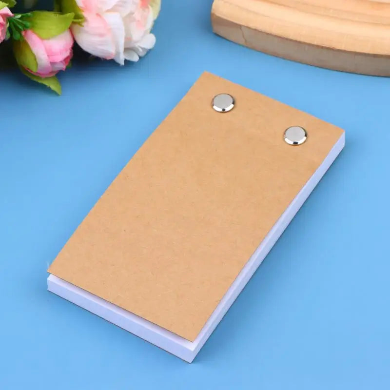 Blank Flip Book Kit – 60/100 Sheet Animation Paper & Screws Animation Flipbook Kit Axl