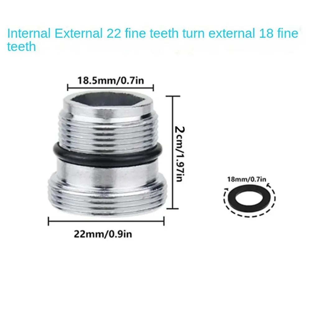 Kitchen Faucet Adapter Set 18–24mm to 22mm | Tap Connector Faucet Tap Adapter Axl 10