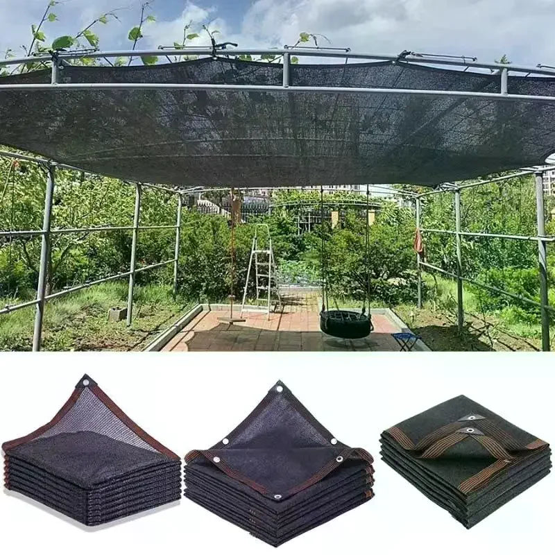 Black HDPE Sun Shade Net – UV Block Cloth for Garden & Parking Sun Shade Net Axl