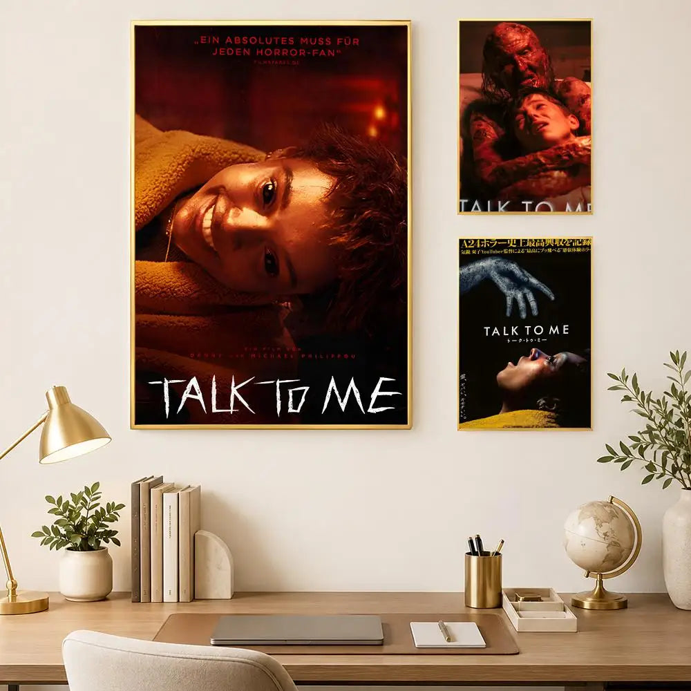 Talk to Me Movie Poster – Self-Stick HD PVC Wall Art Wall Art Poster Axl