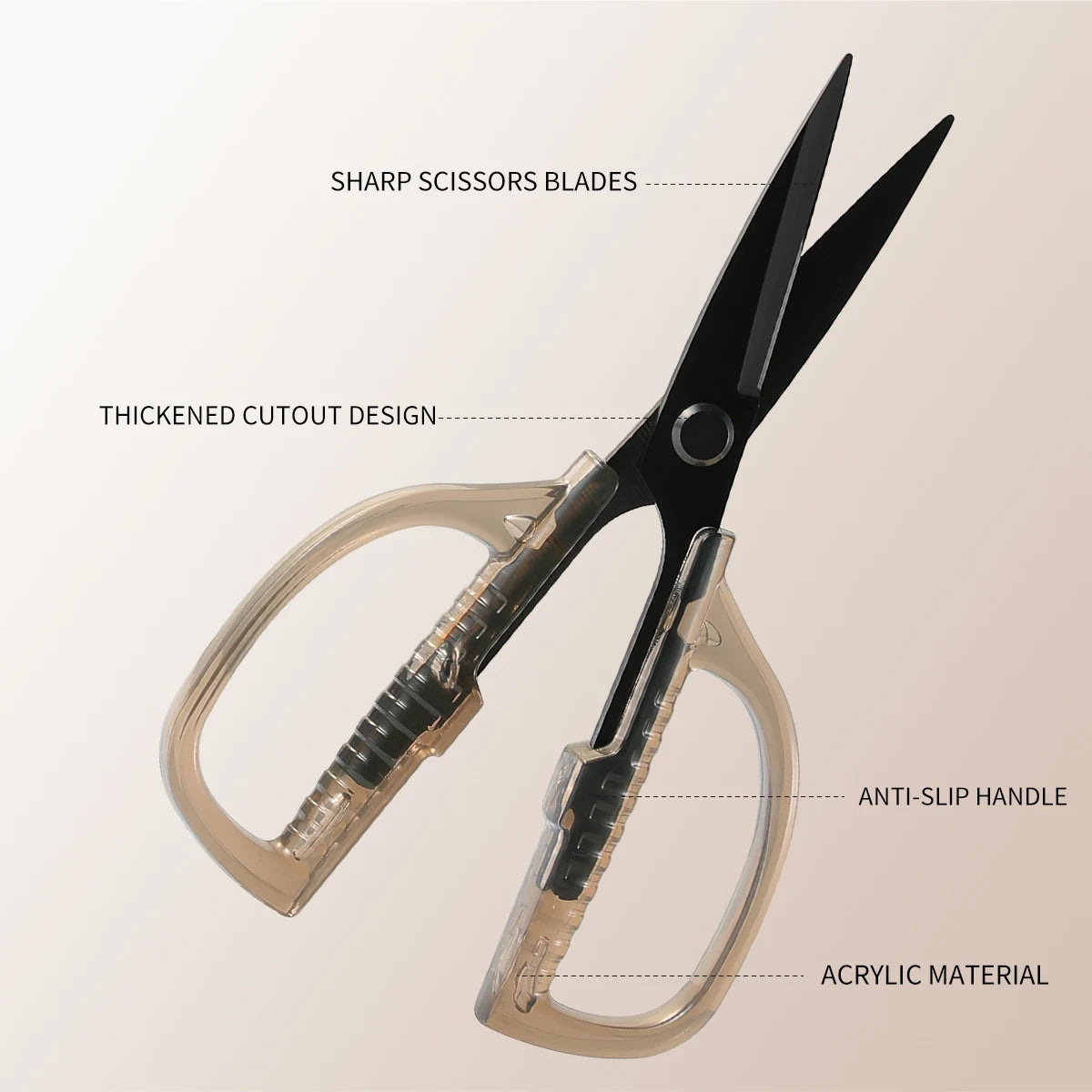 SHENJIU Steel Multifunctional Scissors – Fabric, Sewing & Food Multifunctional Scissors Axl