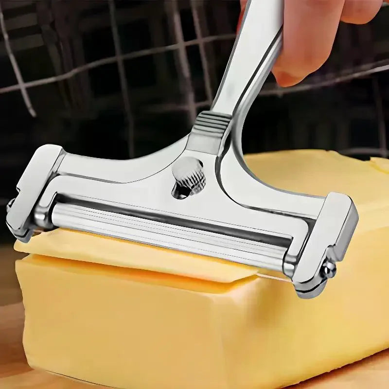 Adjustable Stainless Steel Cheese Slicer & Butter Cutter Cheese Slicer Axl