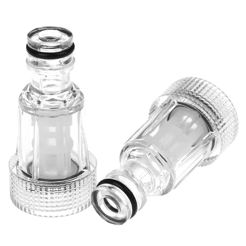 2-Pack 25mm Female Quick Connector with Filter | Garden Faucet Garden Hose Connector Axl