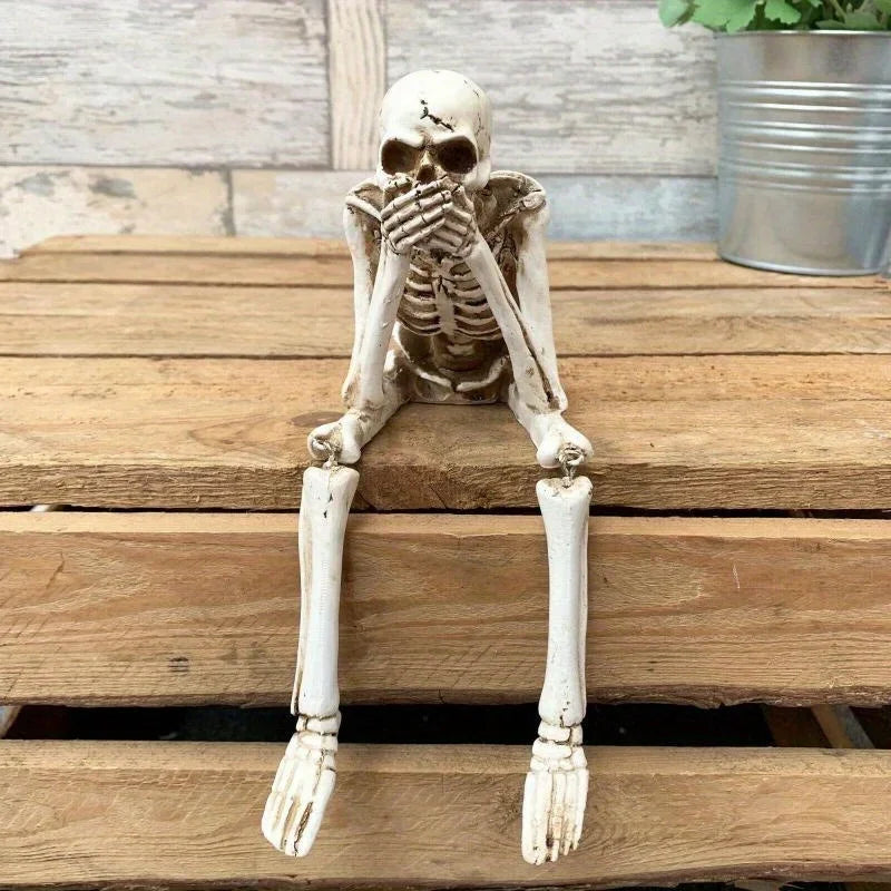Human Skeleton Figurine – Halloween & Gothic Home Decor Halloween Figurine Axl