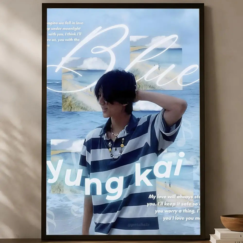 Yang Kai Singer HD PVC Self-Stick Wall Art Poster | Home Decor Wall Art Poster Axl
