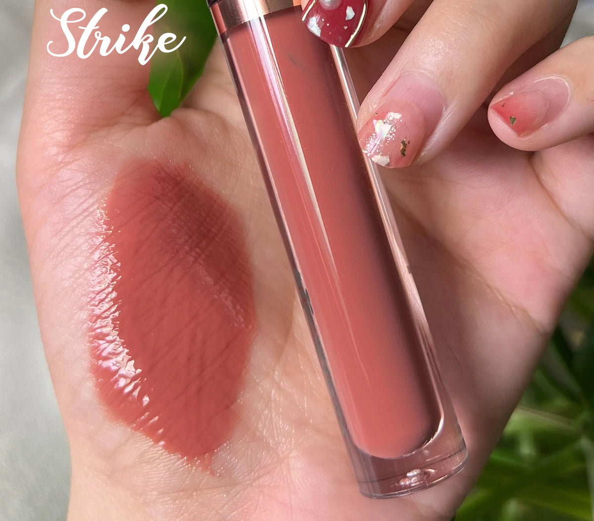 Waterproof Glossy Lip Gloss – 142 Shades Vegan Shimmer Wholesale Lip Gloss Axl