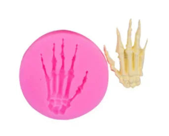 Halloween Silicone Molds – Pumpkin, Owl, Bat & Spider Shapes Silicone Baking Mold Axl hand