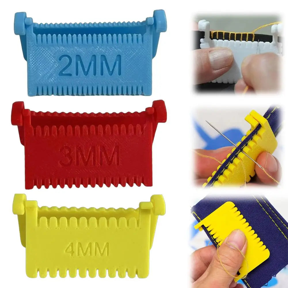 Sewing Guide Template Kit – 2/3/4mm Stitch Spacing Tool Sewing Guide Tool Axl