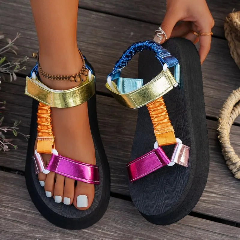 VKJF Women's Open-Toe Sport Sandals – Multi-Color, Sizes 4–10 Women's Sport Sandals Axl