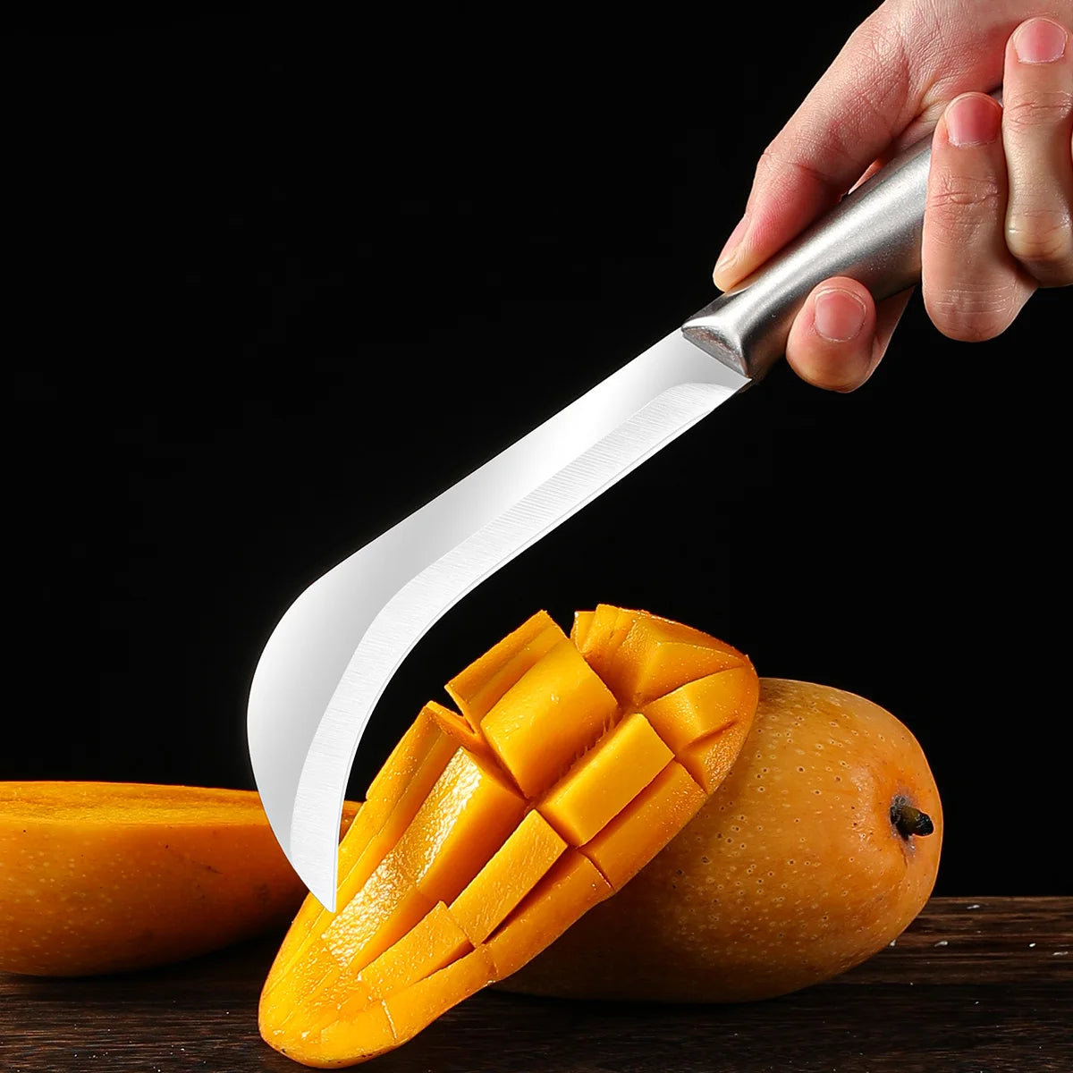 Stainless Steel Pineapple & Sugar Cane Peeler Paring Knife Kitchen Paring Knife Axl