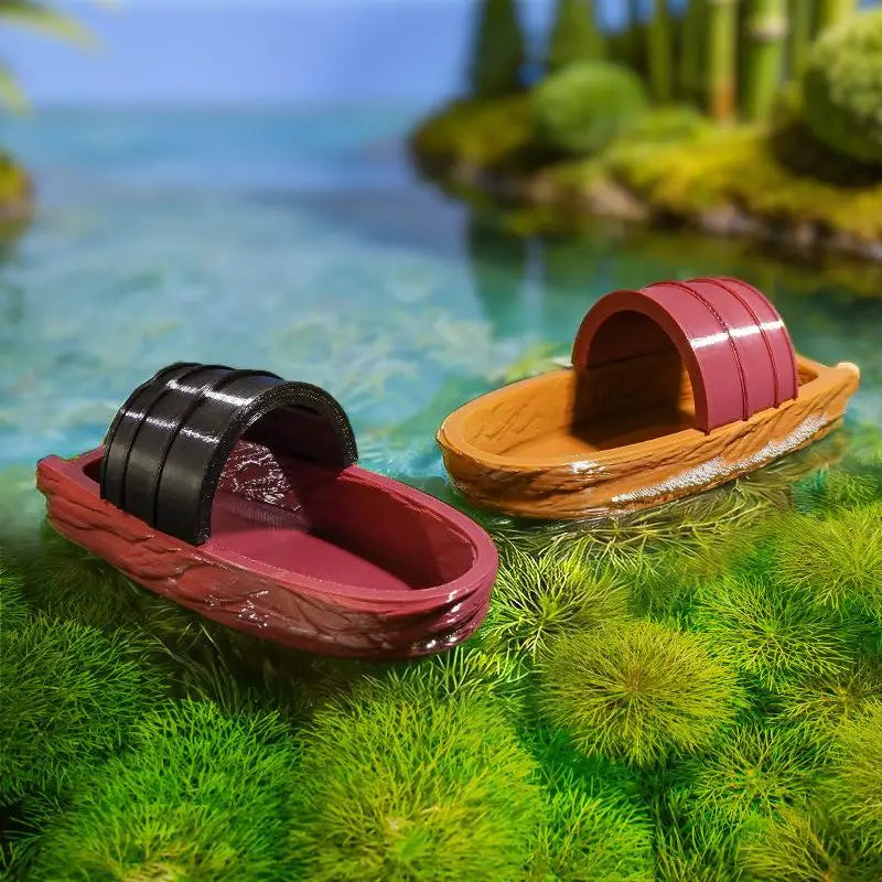 Floating Fisherman Mini Boat Aquarium Decoration | Fish Tank Decor Aquarium Decoration Axl