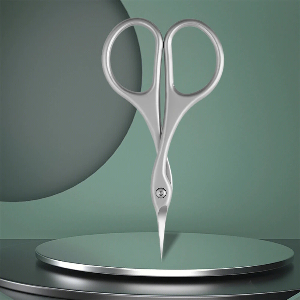 Vintage Steel Embroidery Scissors – Thread & Fabric Cutter Embroidery Scissors Axl Scissors-Silvery