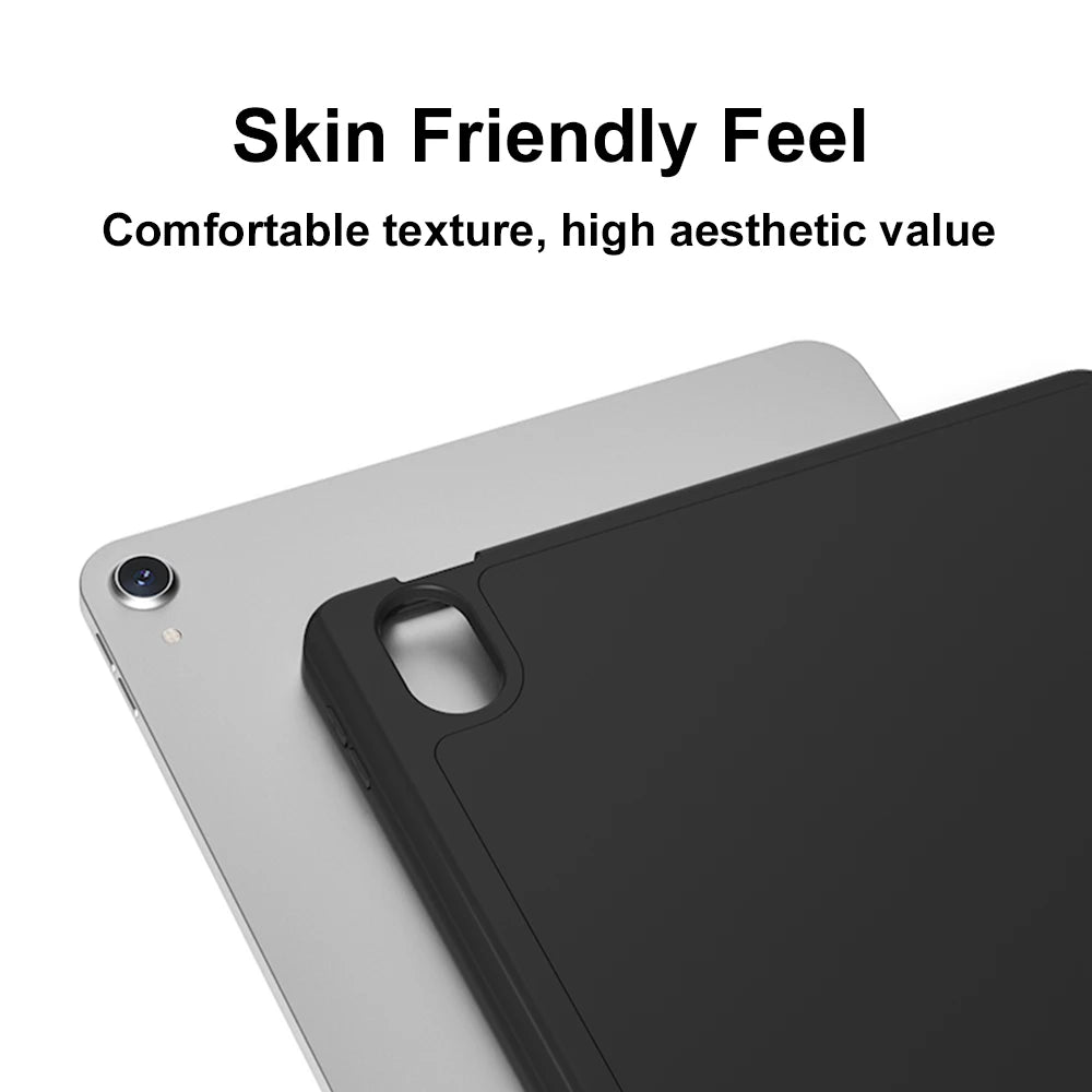 iPad Case – Fits Air M3, Pro M4 M5, 10th 11th Gen | Silicon iPad Protective Case Axl