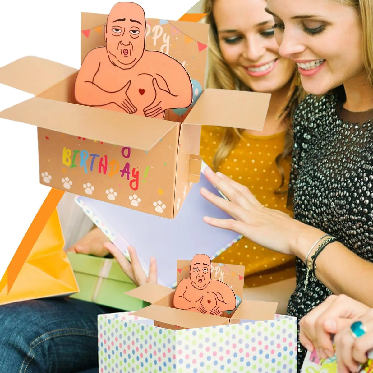 3D Pop-Up Happy Birthday Card – Funny Folding Greeting Card Pop-Up Greeting Card Axl