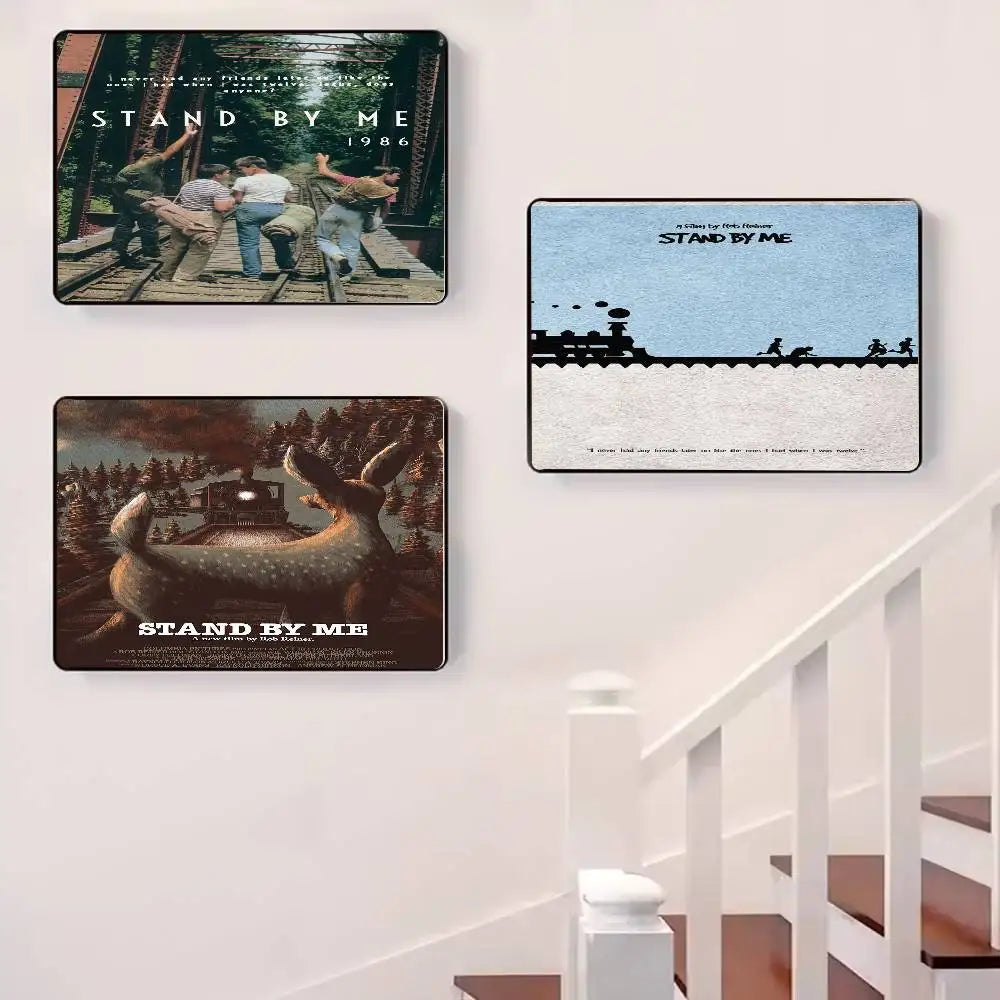 Stand by Me Movie Poster – HD Self-Adhesive Waterproof Wall Art Movie Wall Poster Axl