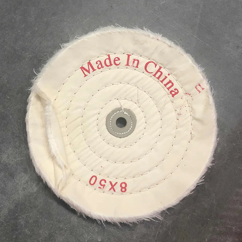 Cotton Buffing Polishing Wheel 3–8 Inch | Jewelry & Mirror Finish Buffing Polishing Wheel Axl