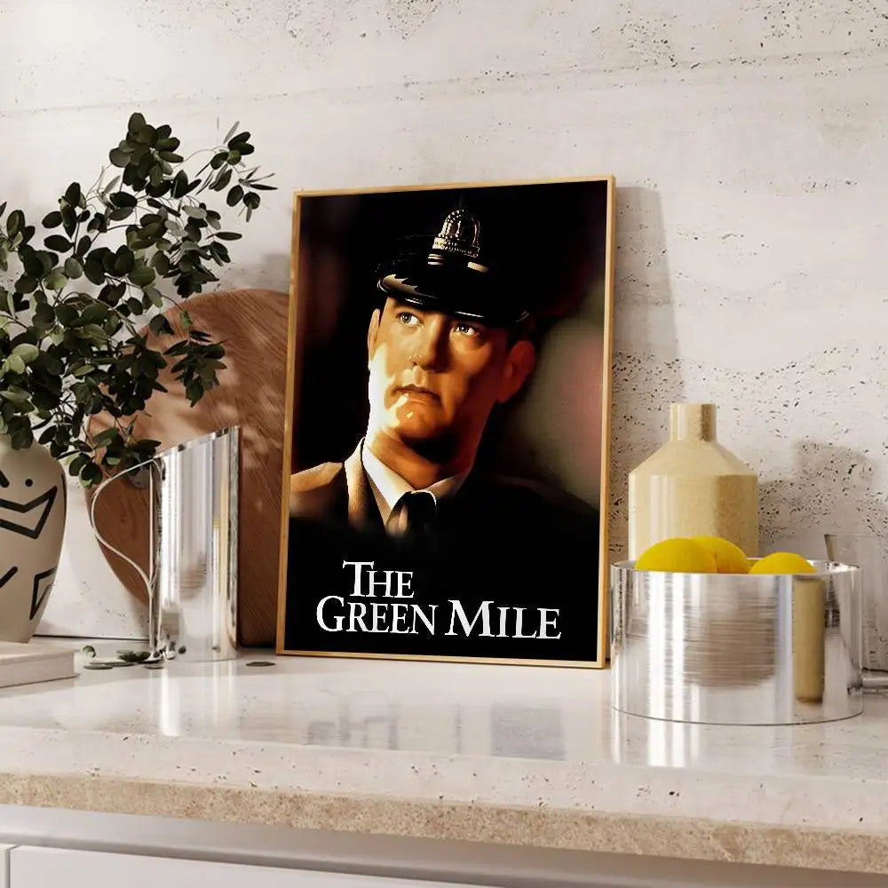 The Green Mile Movie Poster Self-Adhesive Wall Mural Sticker Wall Art Sticker Axl