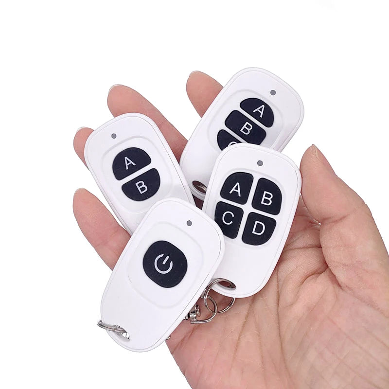 433MHz Wireless Remote Switch – 1-4 Key EV1527 Learning Code Wireless Remote Switch Axl